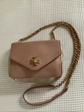 Tory Burch Dusty Pink/Soft Gold Small Crossbody/Shoulder Bag